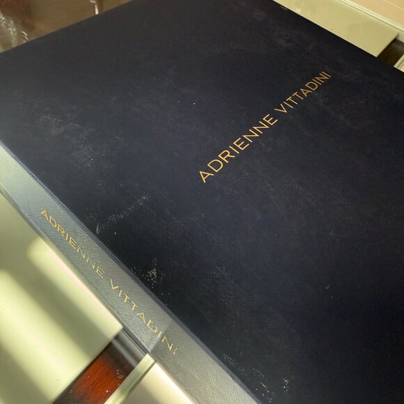 Adrienne Vittadini Goldie Black Satin Heels Size 7.5 M - Picture 5 of 6